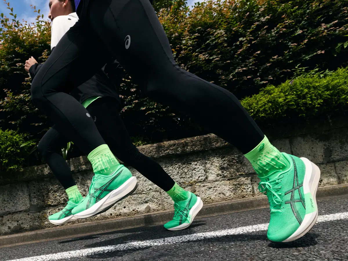 アシックス MAGIC SPEED 5 着用シーン