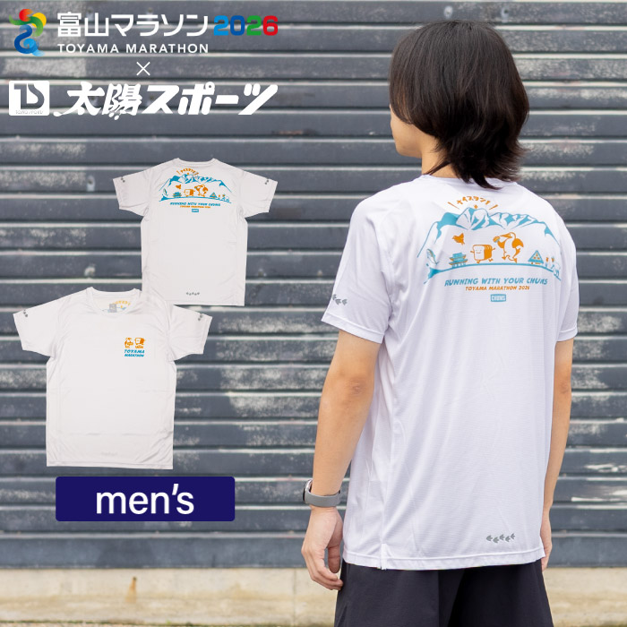 CHUMS別注 ランニングTシャツ 半袖 メンズ